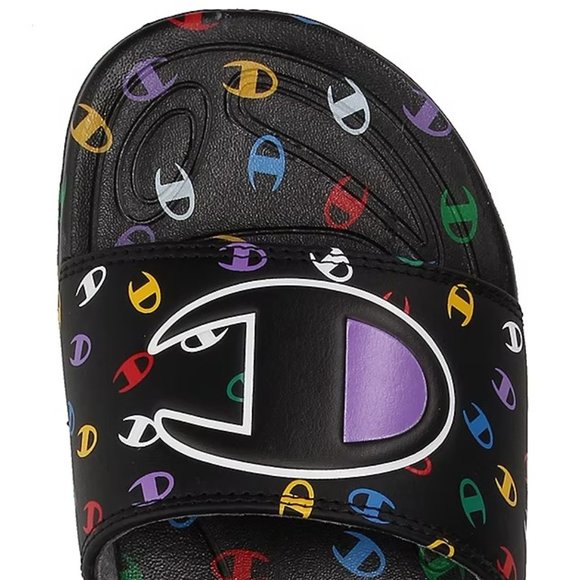 Champion MEGA TOSS C Pop MULTI Women's Slides New in Box w/Tags - Picture 4 of 11